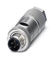 SENSOR CONN, MALE, M12, 4POS, CABLE