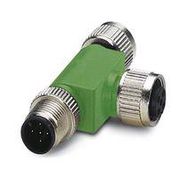 SENSOR SPLITTER, M12 PLUG-2 X M12 RCPT