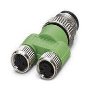 SENSOR SPLITTER, M12 PLUG-2 X M8 RCPT