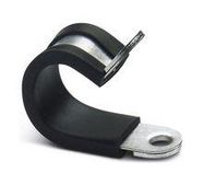 HOSE CLAMP, STEEL, 14MM, SILVER/BLACK