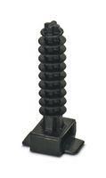 CABLE BINDER BASE, BLACK, 20MM