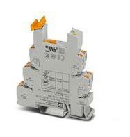 RELAY SOCKET, 24VDC, DIN RAIL