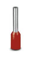 TERMINAL, WIRE FERRULE, 16AWG, RED