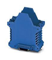 DIN RAIL HOUSING, LOWER, POLYAMIDE, BLU