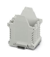 DIN RAIL HOUSING, LOWER, POLYAMIDE, GREY