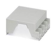 DIN RAIL HOUSING, UPPER, POLYAMIDE, GREY