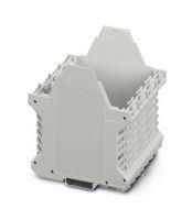 DIN RAIL HOUSING, LOWER, POLYAMIDE, GREY