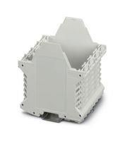 DIN RAIL HOUSING, LOWER, POLYAMIDE, GREY