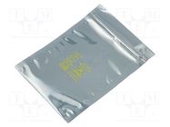 Protection bag; ESD; L: 127mm; W: 76mm; Thk: 79um; Closing: self-seal DESCO EUROPE