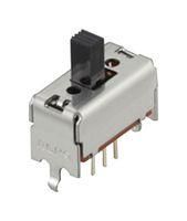 SLIDE SWITCH, SPDT, 0.1A, 30V, THT