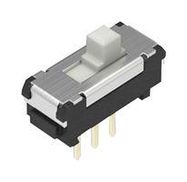 SLIDE SWITCH, SP3T, 0.1A, 12V, THT