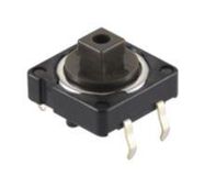 TACTILE SWITCH, 0.05A, 12VDC, TH