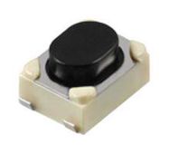 TACTILE SWITCH, 0.05A, 16VDC, SMD