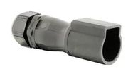 CIRCULAR CONNECTOR, RCPT, 4POS, CABLE