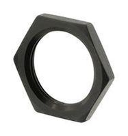 HEX NUT, ALUMINIUM ALLOY, BLACK