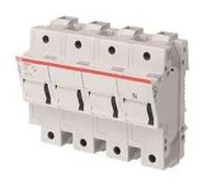 DIN RAIL FUSE HOLDER, 3P+N, 125A, 600V