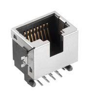 RJ45 CONNECTOR, JACK, 8P8C, 1PORT, TH