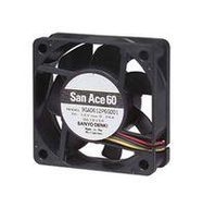 DC AXIAL FAN, 31.1CU.FT/MIN, BALL, 60MM