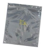 ESD BAG, METAL-IN, RESEALABLE, PK100