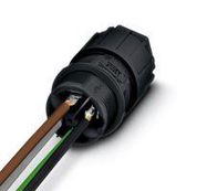 CIR CABLE, QUICKON-FREE END, 3+PE, 1M