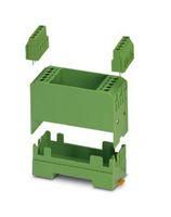 ELECTRONIC HOUSING SET, 10POS, PC, GREEN