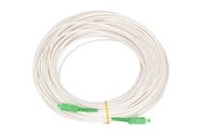 Extralink SC/APC-SC/APC | Patchcord | LSZH, Single mode, Simplex, G.657A1, 3mm, 60m, white, EXTRALINK