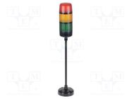 Signaller: signalling column; LED; red/yellow/green; 20÷30VDC W2