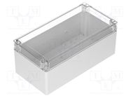 Enclosure: multipurpose; X: 120mm; Y: 240mm; Z: 100mm; polycarbonate GAINTA