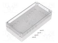 Enclosure: multipurpose; X: 120mm; Y: 240mm; Z: 60mm; polycarbonate GAINTA