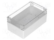 Enclosure: multipurpose; X: 120mm; Y: 200mm; Z: 90mm; polycarbonate GAINTA