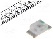 LED; amber; SMD; 0603; 15÷25mcd; 1.5÷2.4VDC; 1.6x0.8x0.6mm; 140° LUCKYLIGHT