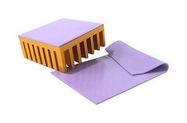 THERMAL PAD, 150MM X 150MM X 0.5MM, PURP