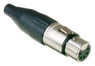 XLR CONNECTOR, JACK, 5POS, CABLE