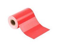 TAPE, 30.5M L X 101.6MM W, VINYL, RED