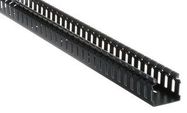 WIDE SLOT DUCT, 50MM X 50MM, PVC, BLACK