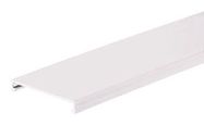 DUCT COVER, 1.82M X 17.5MM, PVC, WHITE