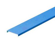 DUCT COVER, 1.829M X 31.8MM, PVC, BLUE