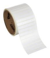 LABEL, 25.4MM X 9.7MM, POLYIMIDE, WHITE