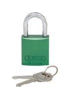 LOCKOUT PADLOCK, 38.1MM, ALUM/STL, GREEN