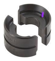 CRIMP TOOL DIE, 4/0AWG SPLICE/LUG, PURP