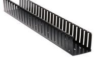 WIDE SLOT DUCT, 44.5X53.8MM, PVC, BLACK