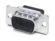 HD D SUB HOUSING, PLUG, 15POS, DE, STEEL