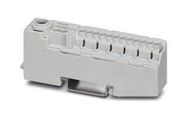 DIN RAIL TB, PUSH IN/SCREW, 15POS, 14AWG