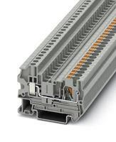 DIN RAIL TB, PUSH IN/SCREW, 2P, 24-12AWG