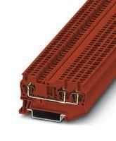 DIN RAIL TB, CLAMP, 3POS, 28-16AWG