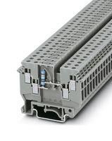 TERM BLOCK, DIN RAIL, 4WAY, 4MM2, SCREW