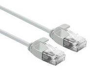 PATCH CORD, RJ45 PLUG-PLUG, 2M, GRY