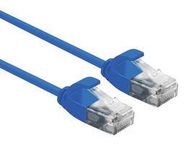 PATCH CORD, RJ45 PLUG-PLUG, 1.5M, BLU