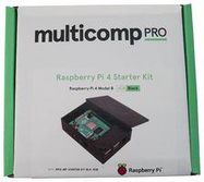 RASPBERRY PI 4B STARTER KIT, 4GB, BLK