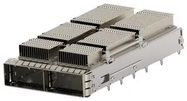 CAGE ASSEMBLY, SAN HS, 2PORT, PRESS-FIT